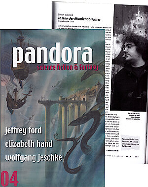 Pandora 4, Cover von John Howe