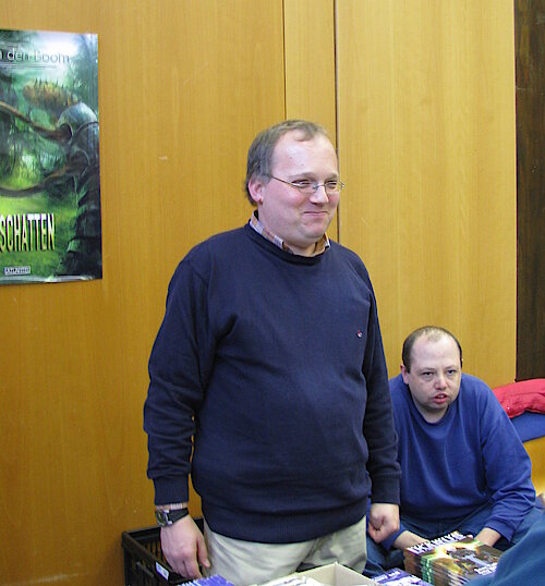 Guido Latz und Dirk auf dem BuCon 2008