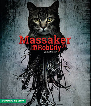 c't 21/2015: Massaker in RobCity, Illustration: Michael Thiele