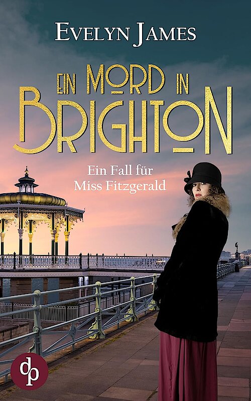 Ein Mord in Brighton von Evelyn James; Cover: Emily Bähr