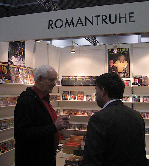 Auch die Romantruhe war gefragt (links Wolfgang Brandt).