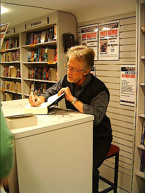 Stephen R. Donaldson 2007 auf einer Buchreise, &copy; Danacea