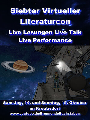 Siebter Virtueller Literaturcon vom 14. bis 15. Oktober 2023