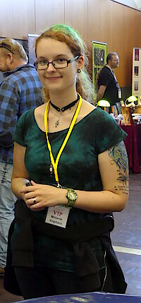 Melanie Vogltanz auf dem BuCon 2017