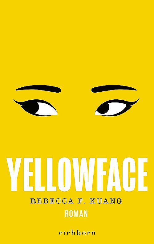 Yellowface von Rebecca F. Kuang; Cover: Ellie Game
