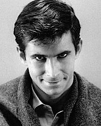 Mit Wahnsinn in den Augen: Der Psychopath Norman Bates (Anthony Perkins), inspiriert von der wahren Geschichte des Killers Ed Gein (c) Paramount-Film
