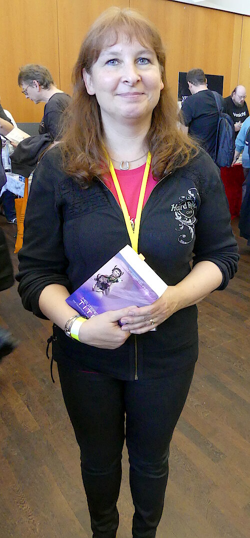 Jacqueline Montemurri auf dem BuCon 2017