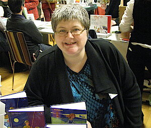 Petra Hartmann auf der Berliner Buchmesse am 15.11.2014