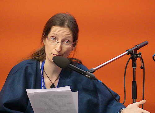 Sabrina Železný auf der Leipziger Buchmesse 2019