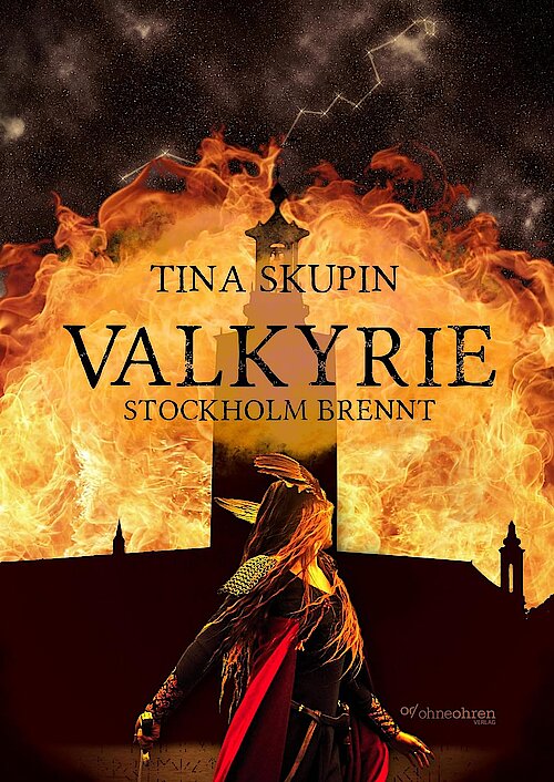 Stockholm brennt von Tina Skupin; Cover: Ekaterina Kompaniets
