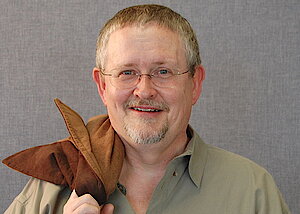 Orson Scott Card 2008 an der Young University in Provo, Utah