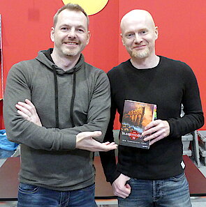 Tom und Stephan Orgel auf der Leipziger Buchmesse 2018