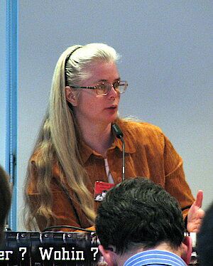 Kristine Rusch auf dem ElsterCon 2010
