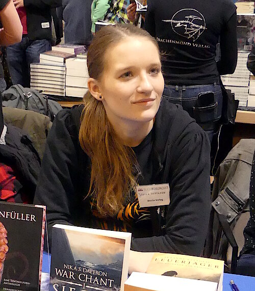 Janika Hoffmann auf der BuchBerlin 2017