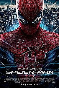 Spider-Man 2012 mit Andrew Garfield als Superspinne (Filmcover)