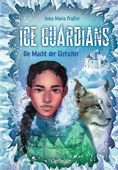 Die Macht der Gletscher von Anna Maria Praßler; Cover: Kim Ekdahl