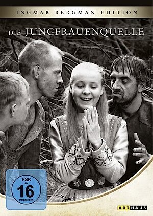Ein DVD-Cover: Eine nichts ahnende Jugendliche wird von drei schäbigen Männern umringt.