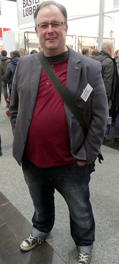 Vincent Voss auf der Leipziger Buchmesse 2018