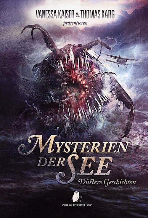Mysterien der See hrsg. von Vanessa Kaiser und Thomas Karg; Cover: Mark Freyer