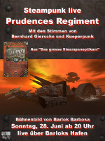 Lesung: »Prudences Regiment« am 28.06.2015 in Second Life