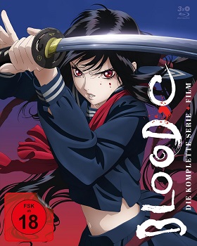 Blood C – Die komplette Serie plus der Film: The Last Dark (Blu-Ray; Anime; FSK 18)