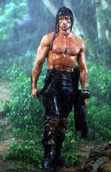 Rambo: Symbolfigur für amerikanischen Patriotismus und Freiheit (c) Scotia International Filmverleih